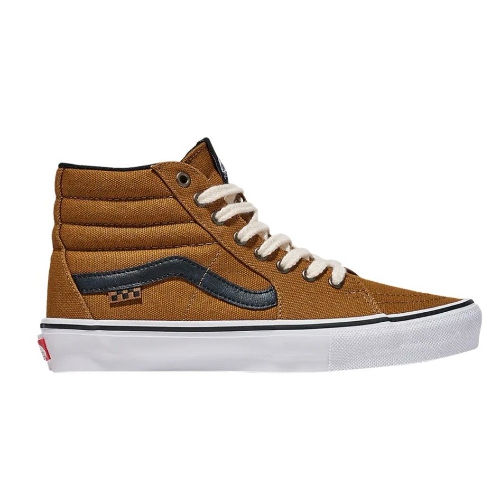 Vans Skate Sk8-Hi Duck Golden Brown Sneakers Men’s 7.5 NWOT